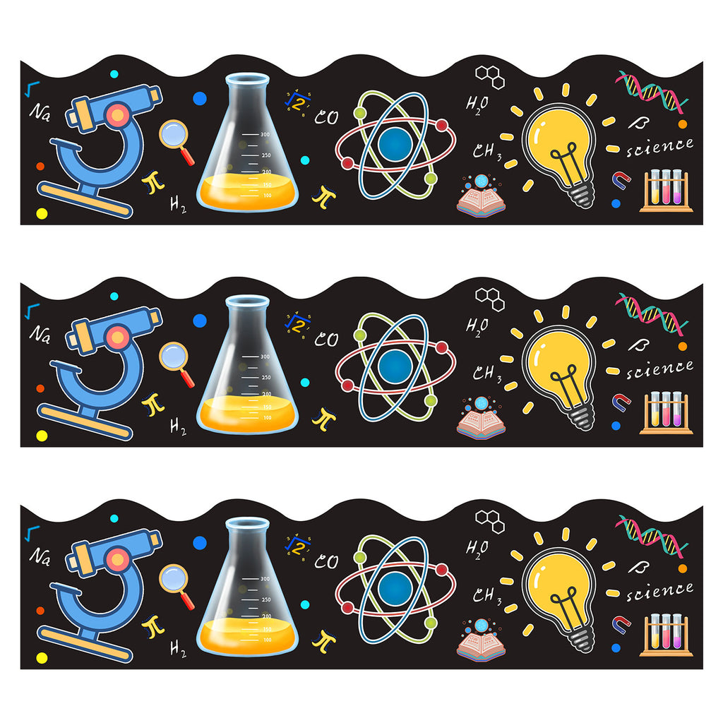 72 Feet Science Bulletin Board Borders