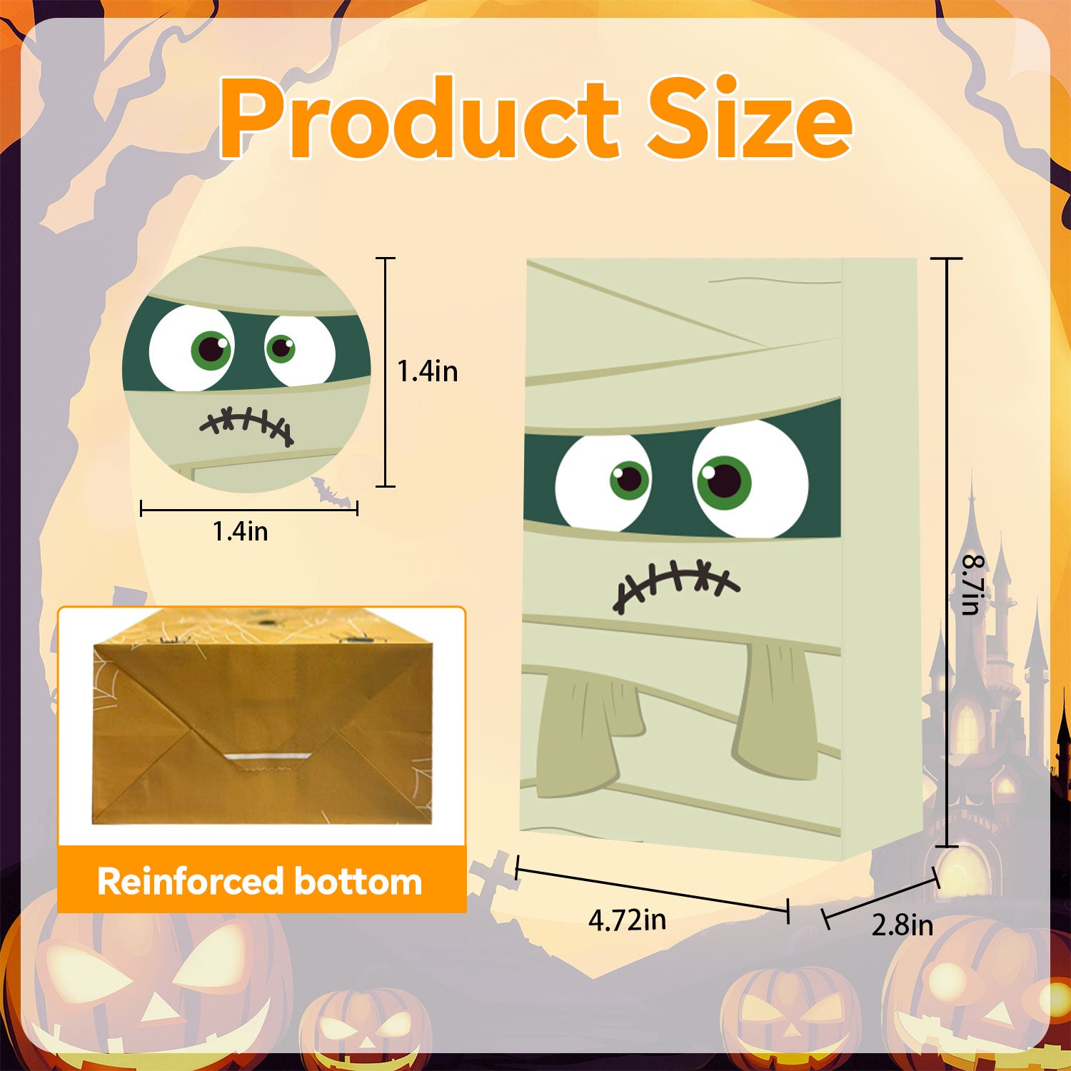 Halloween Treat Bags - 24 PCS
