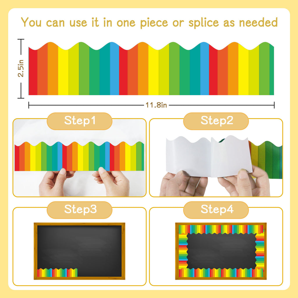 84 Feet Bulletin Board Borders