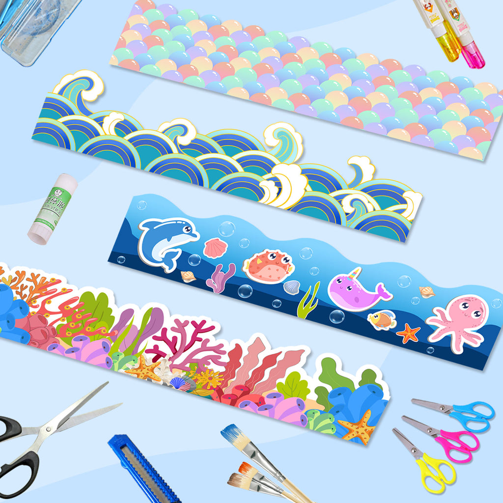 84 Feet Borders for Bulletin Board Decoration