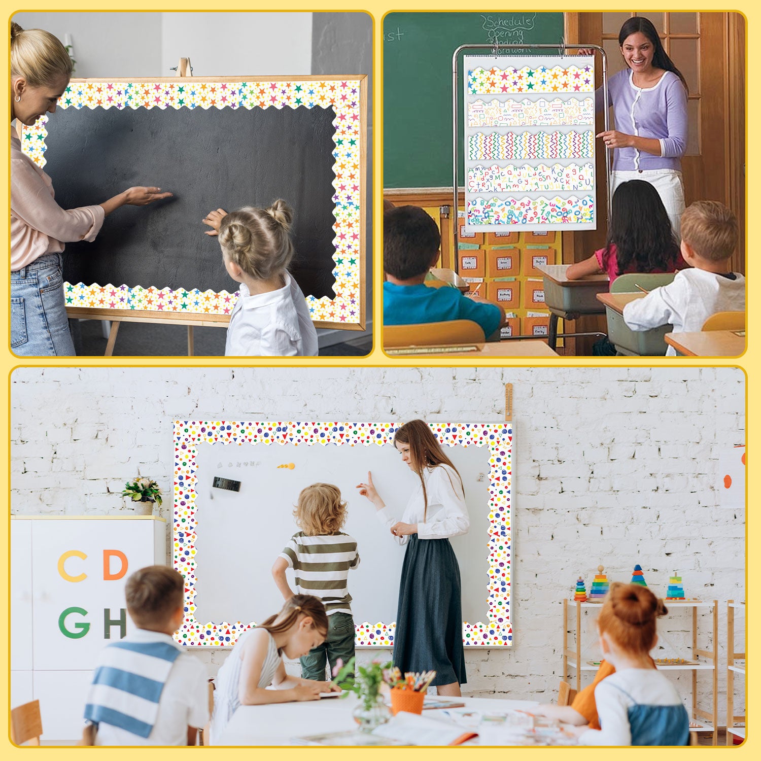 84 Feet Bulletin Board Borders