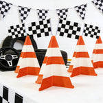 6 Pcs Traffic Light Centerpieces for Racing Cars Party Decorations
