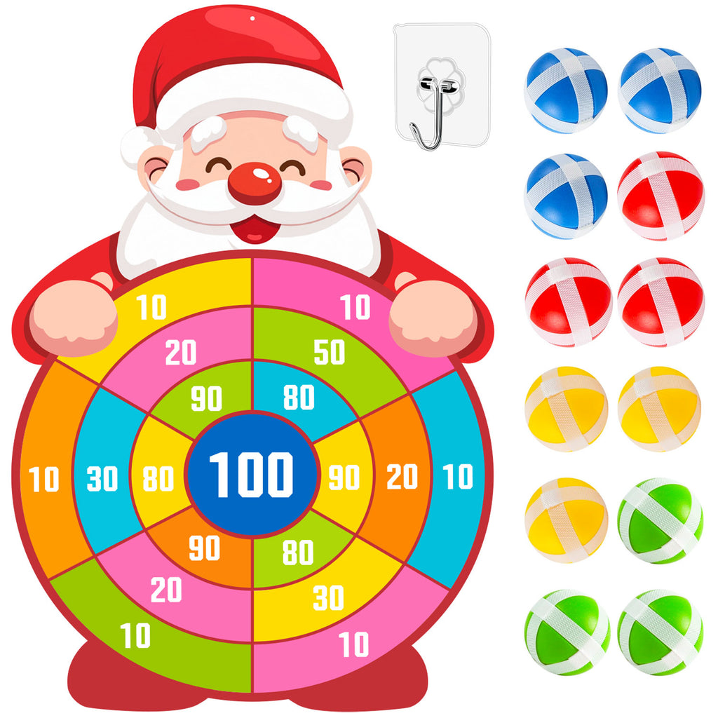 Christmas Dartboard Game For Children