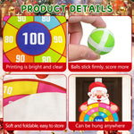Christmas Dartboard Game For Children