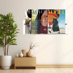 2 Pack Acrylic Magazine Holder