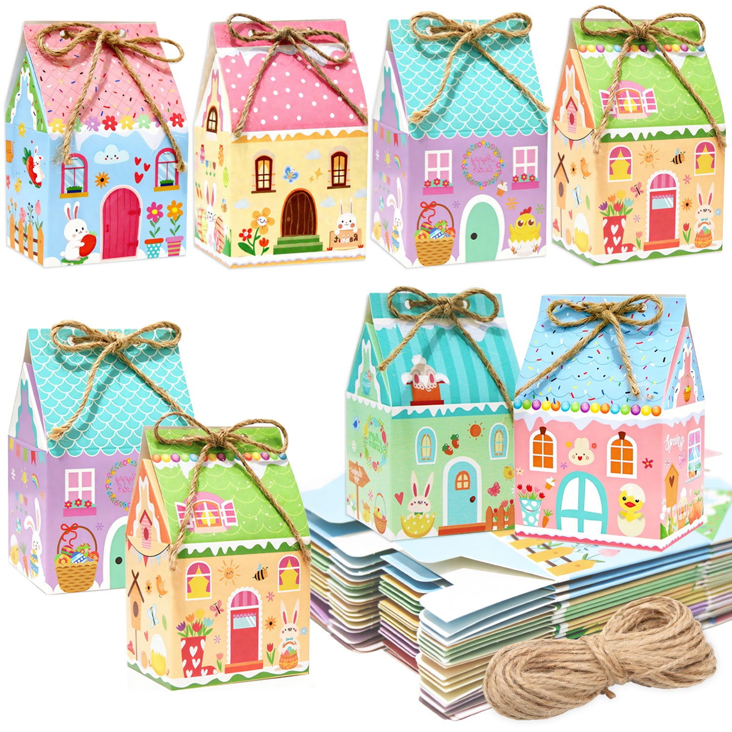 24 Pcs Easter Treat Boxes