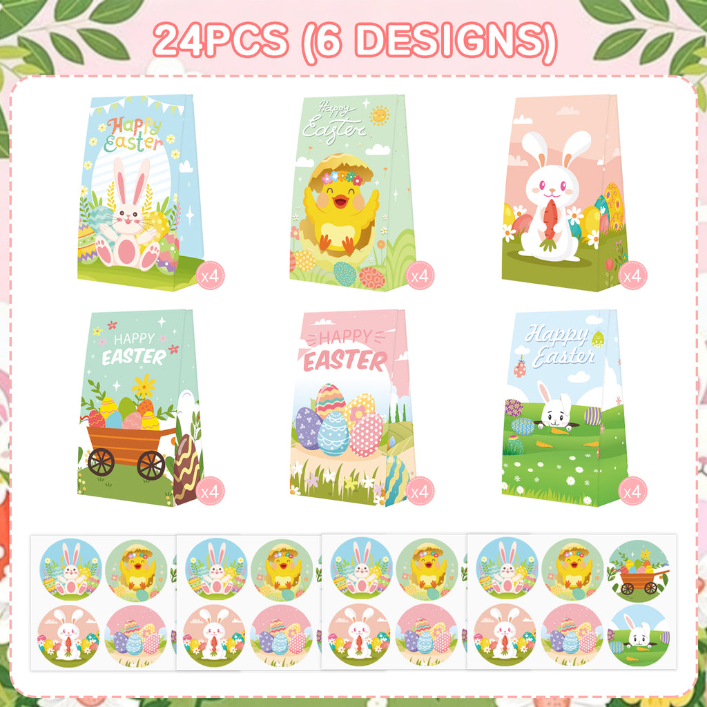 24 PCS Easter Treat Bag