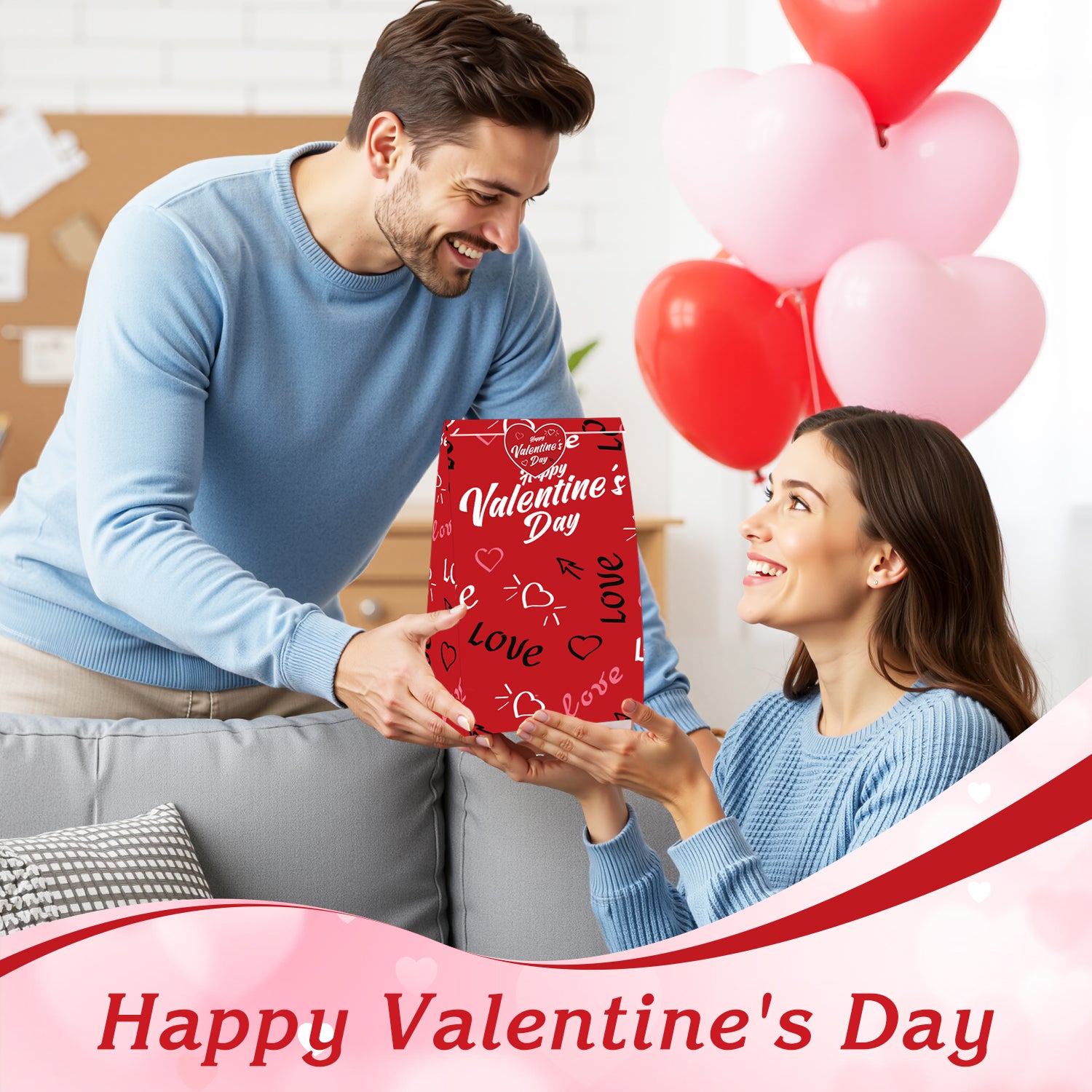 24 Pcs Valentines Gift Bags