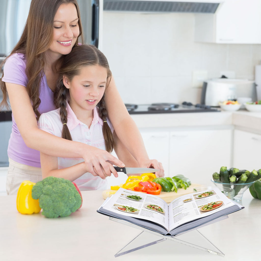 Large Clear Acrylic Book Stand