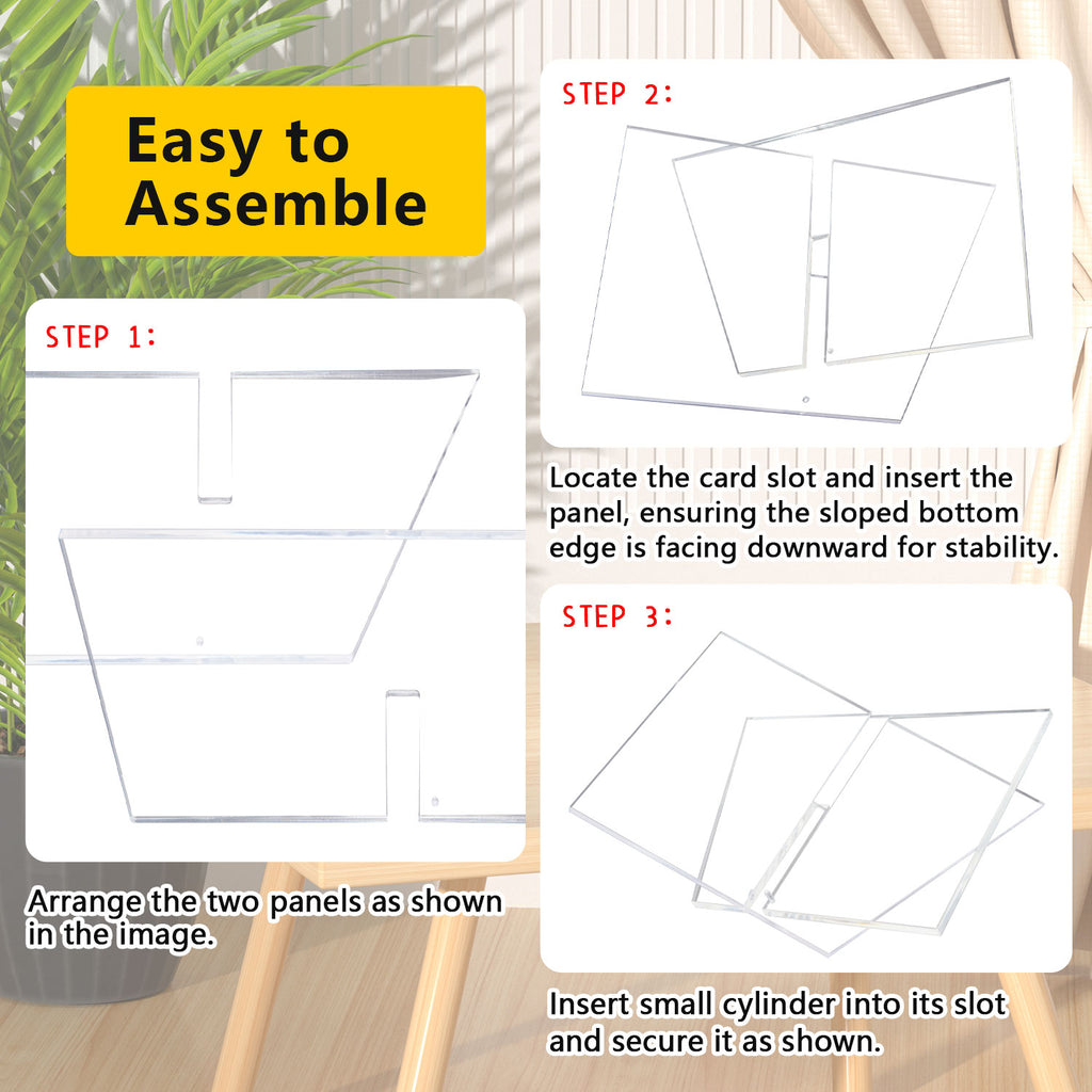 Large Clear Acrylic Book Stand
