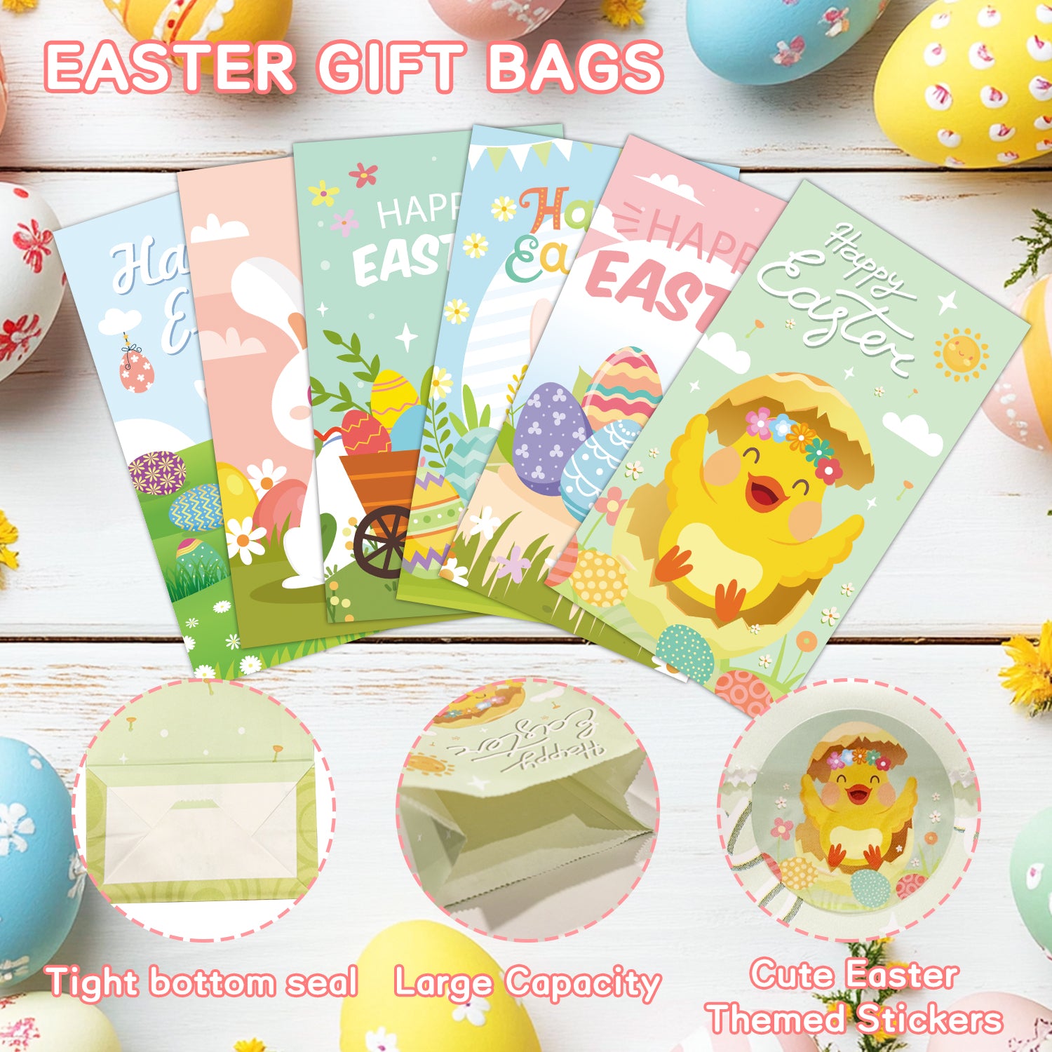 24 PCS Easter Treat Bag