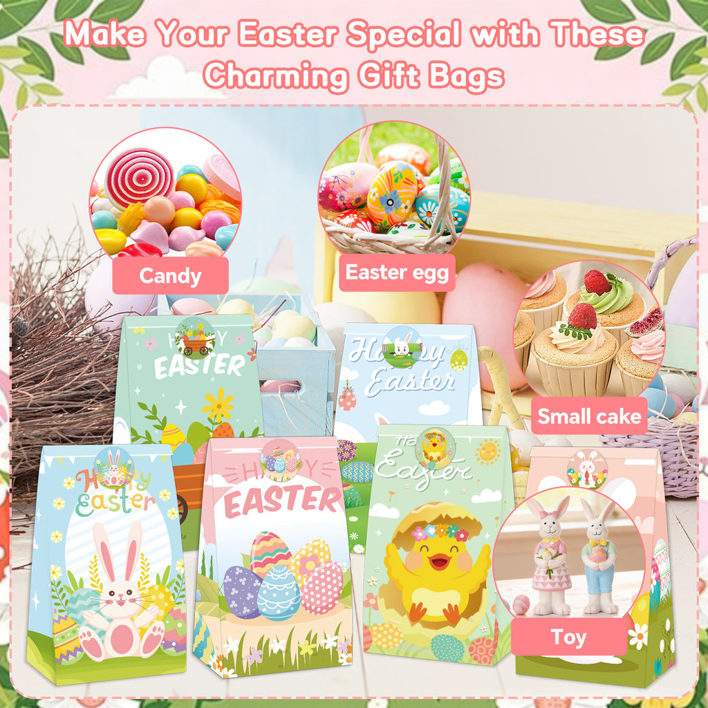 24 PCS Easter Treat Bag