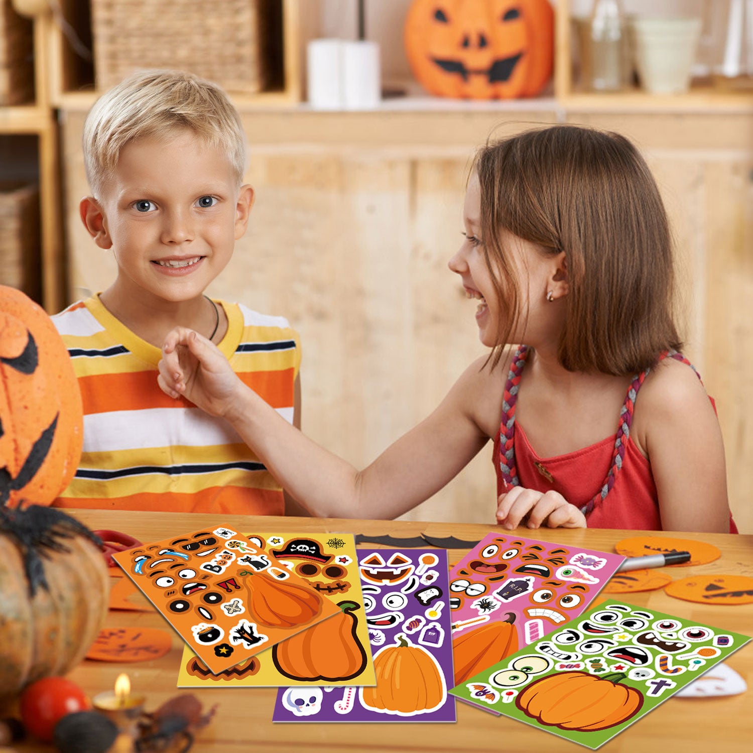 36 Sheets Thanksgiving Stickers Thanksgiving Party Favors