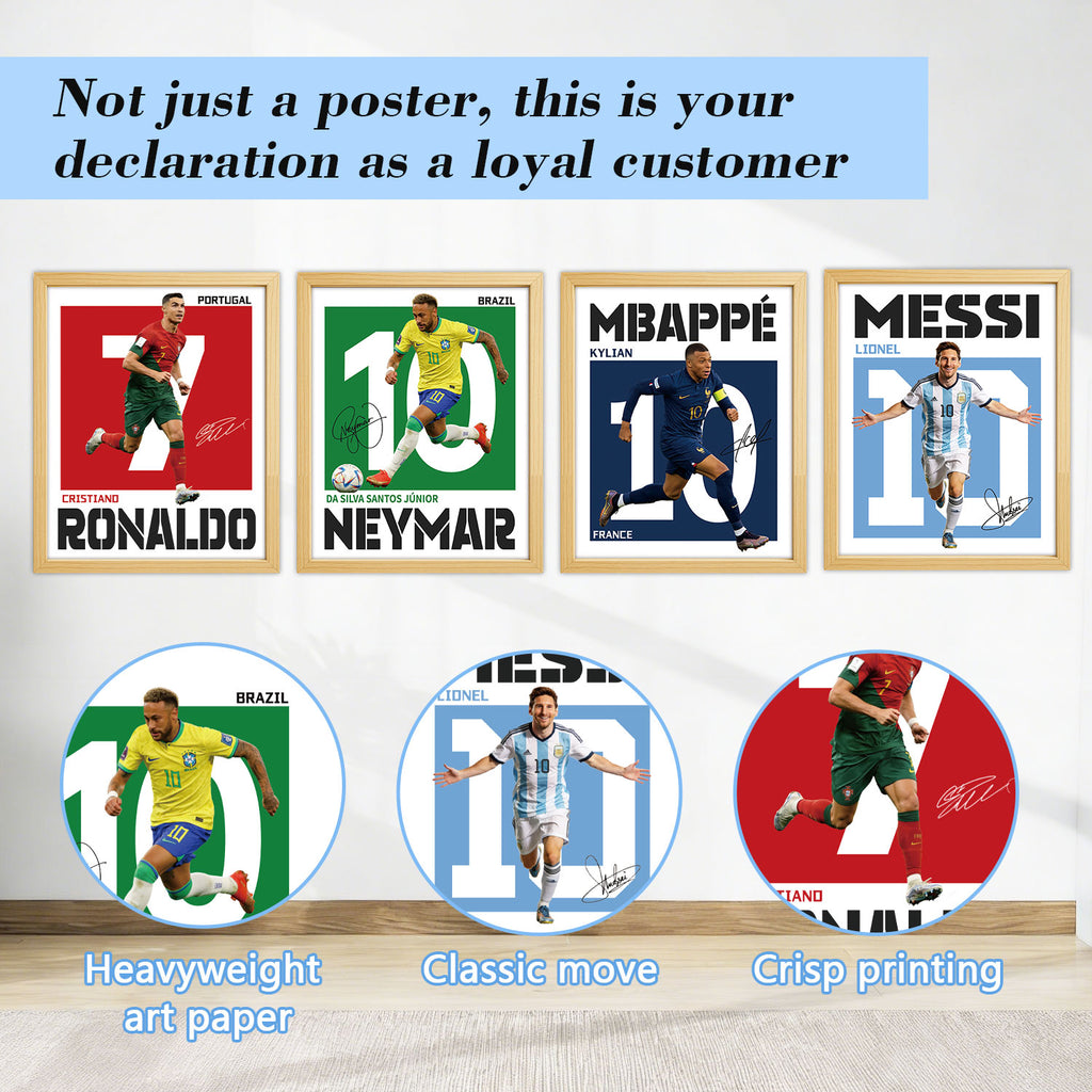 Soccer Posters 8x10 Inch