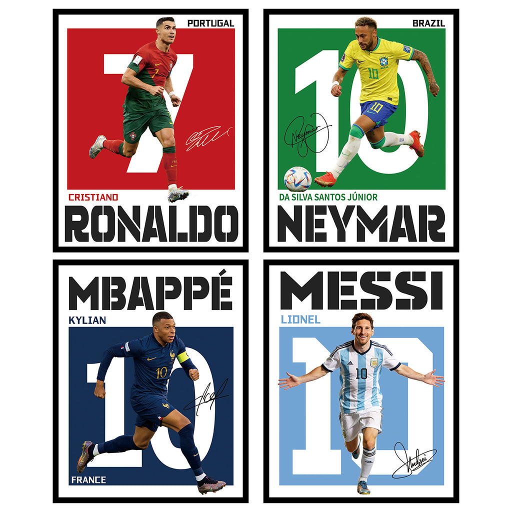Soccer Posters 8x10 Inch