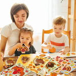 30 Pcs Make a Turkey Stickers Thanksgiving Crafts Make Your Own Sticker